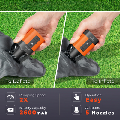 Electric Air Pump Compact Portable For Camping Outdoor Use