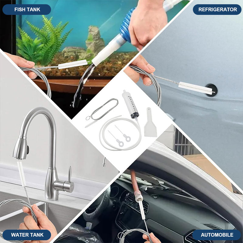 Refrigerator Unclogger Tool For Easy Drain And Maintenance