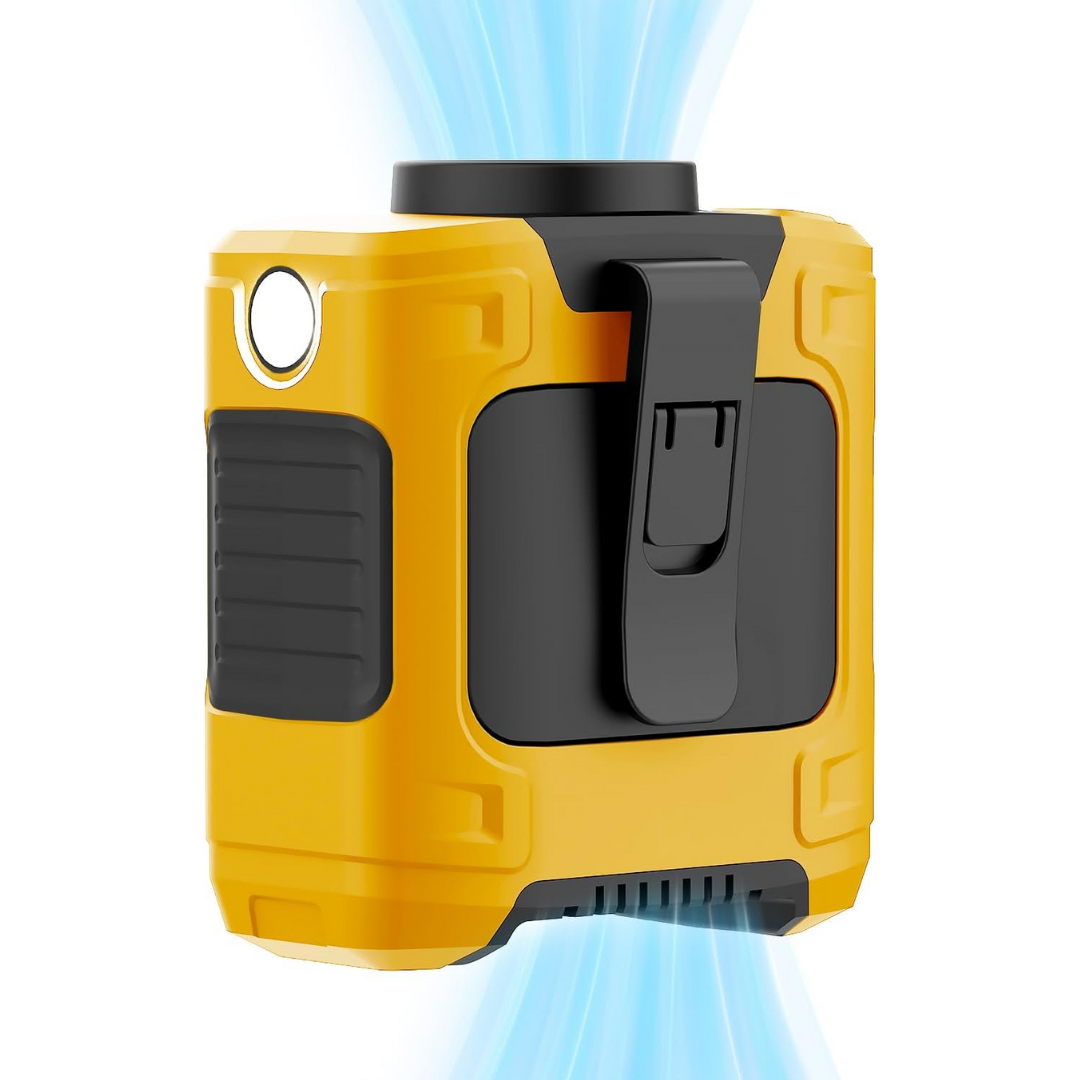 Rechargeable Hands-Free Wearable Waist Fan For Cool Comfort