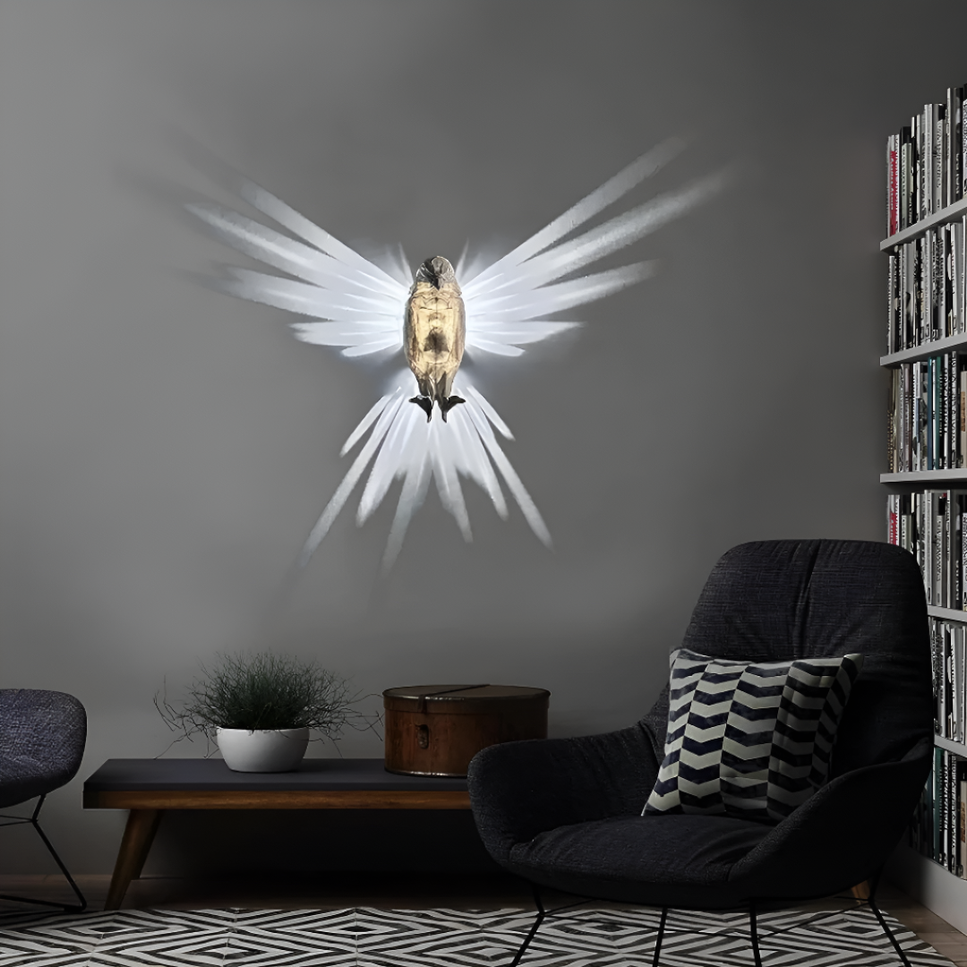 Eagle Wall Lamp 3D Decorative Modern Lighting Fixture