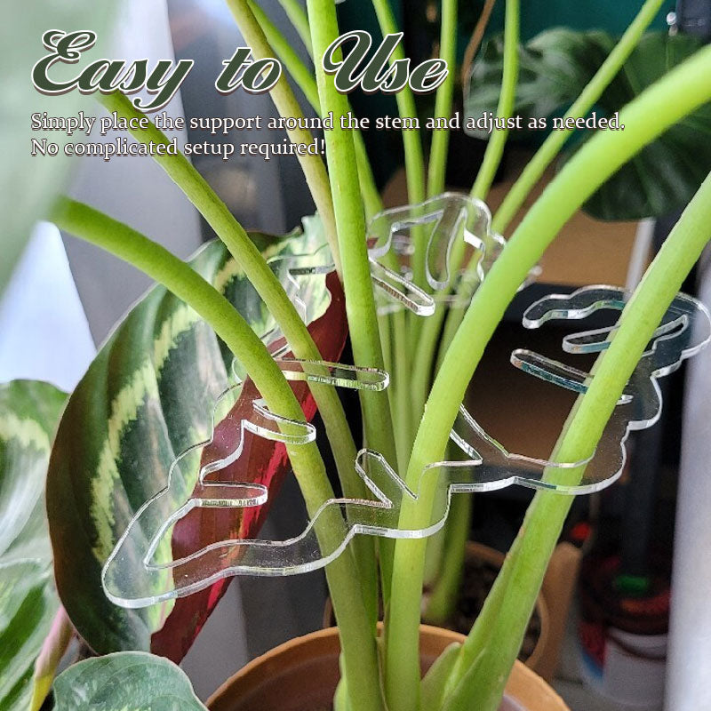 Turtle Shell Bamboo Plant Stem Support Clamp Set For Gardening