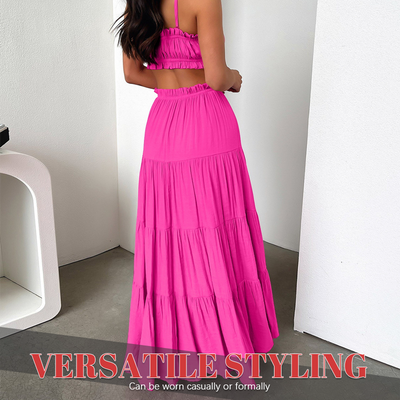 Casual Midi Skirt Women Elegant Comfortable Long Length Design