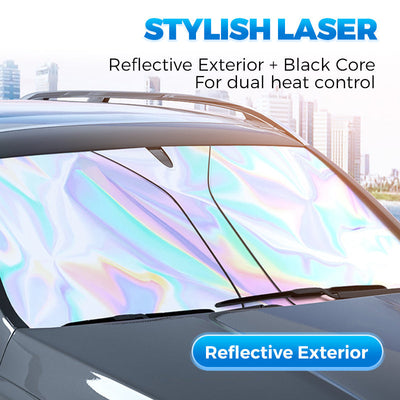 Universal Foldable Windshield Sun Shade For Cars And Trucks