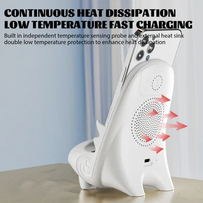 Mini Chair Wireless Phone Charger Multifunctional Phone Holder
