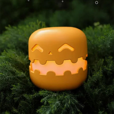 Halloween Pumpkin Night Light Decorative Pressed Pumpkin Lamp