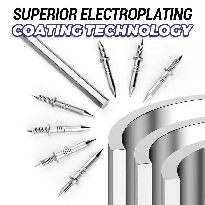 Double-Head Skirting Thread Seamless Strong Durable Nail