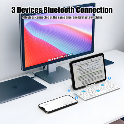 Portable Wireless Keyboard Compact Mini For Easy Typing