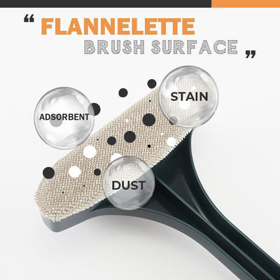 2 In 1 Window Cleaning Brush For Glass And Screen Surfaces