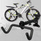 Bike Wall Mount Rack Foldable Bicycle Hanger With Rim Protection
