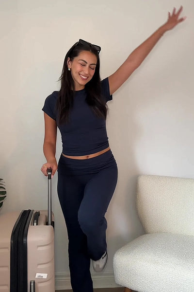 Cotton Jersey Lounge Set Comfortable Soft Casual Wear For Home