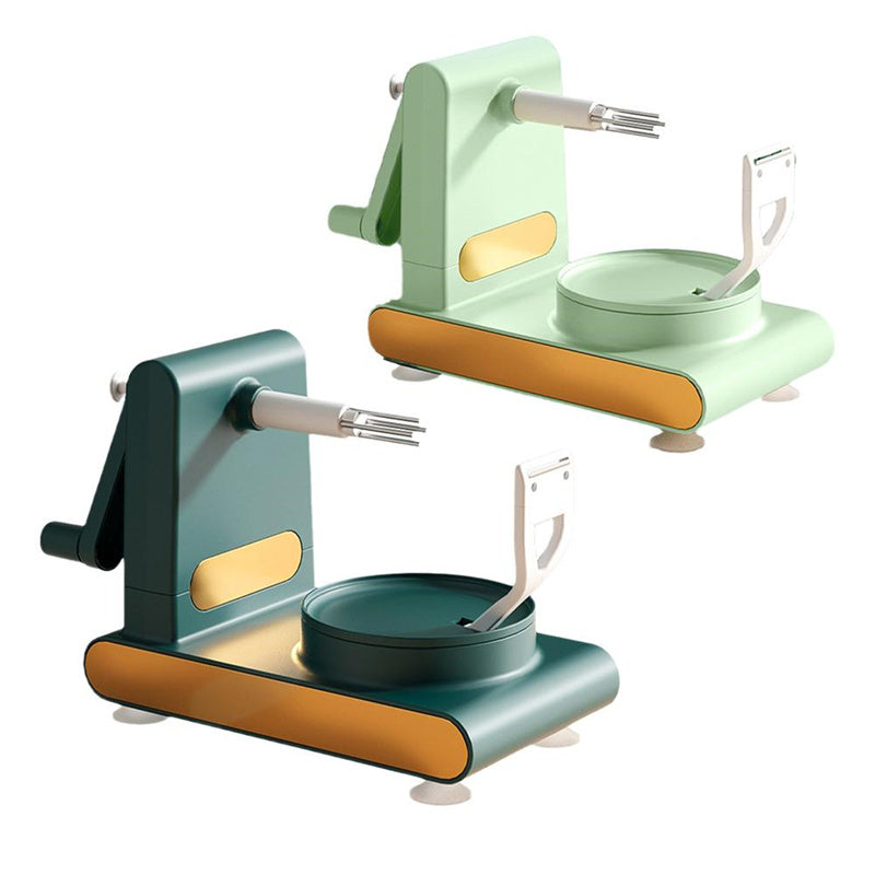 Hand-cranked Peeler Machine Multifunctional Fruit Slicer Cutter Tool