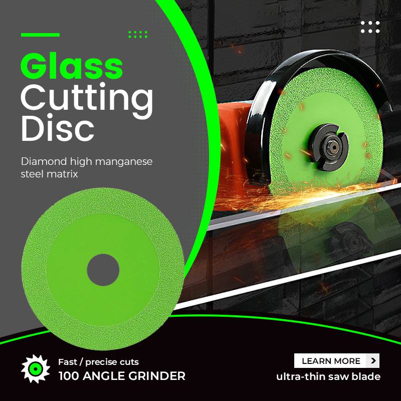 Eco Friendly Glass Cutting Disc With Precision German Craftsmanship