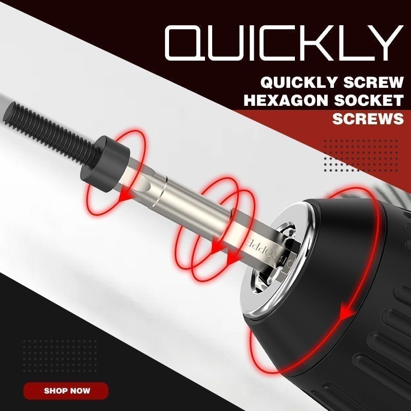 S2 Steel Magnetic Hex Bit Set Durable Precision Tool Kit