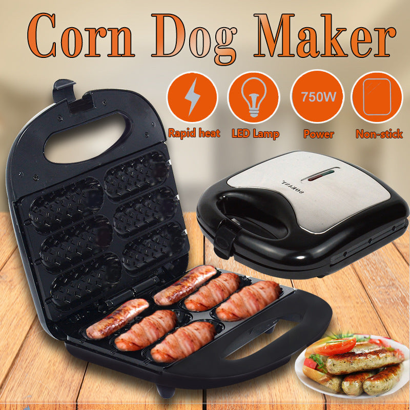 Home Hot Dog Roasting Machine Sausage Fryer Kitchen Appliance