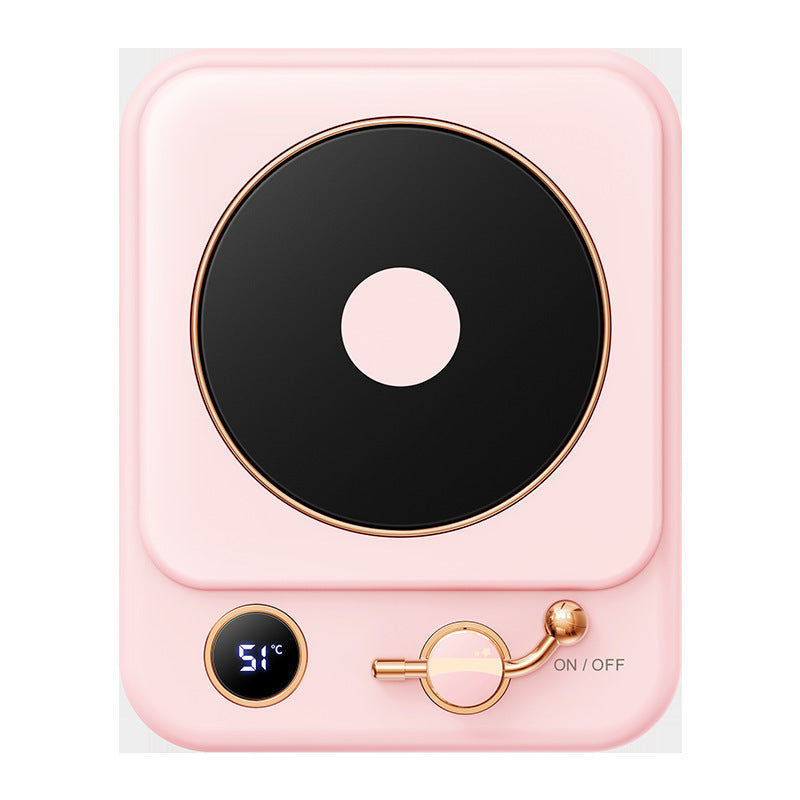 Milk Heating Warming Coaster With Digital Display Desktop Pad