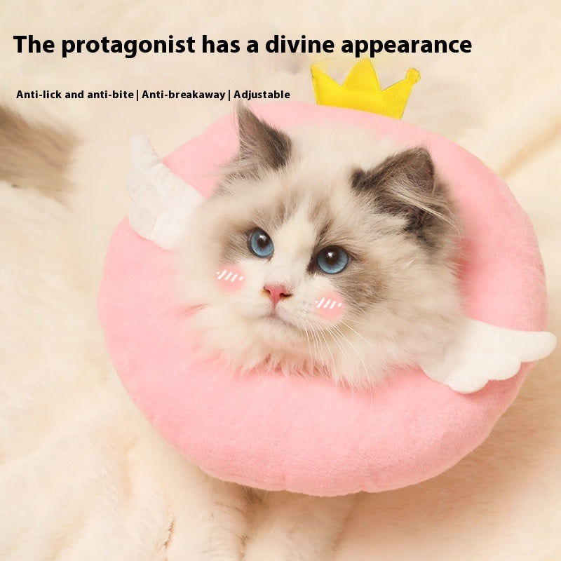 Anti-Licking Cat Collar For Comfortable Pet Protection And Healing
