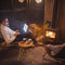 Heat Powered Fireplace Stove Fan 6 Blades 360 Degree Rotation