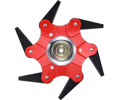 Steel Razor Trimmer Head With Six Leaf Whirlwind Blade Lawn Mower