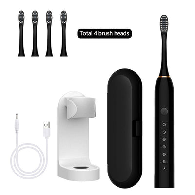 Portable Sonic Electric Toothbrush For Adults With Powerful Cleaning