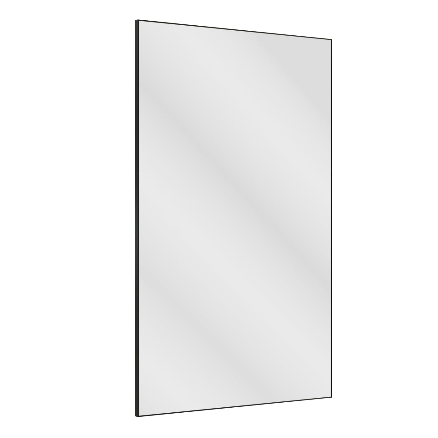 Oversized Bathroom Mirror Large Square Black Aluminum Frame Vertical Horizontal
