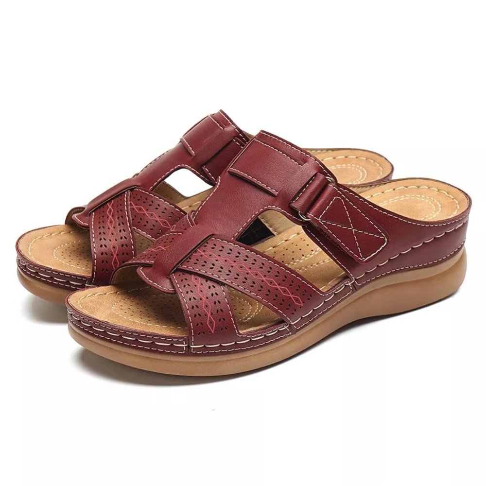 Women Leather Sandals Stylish Comfortable Soft Genuine Leather Footwear