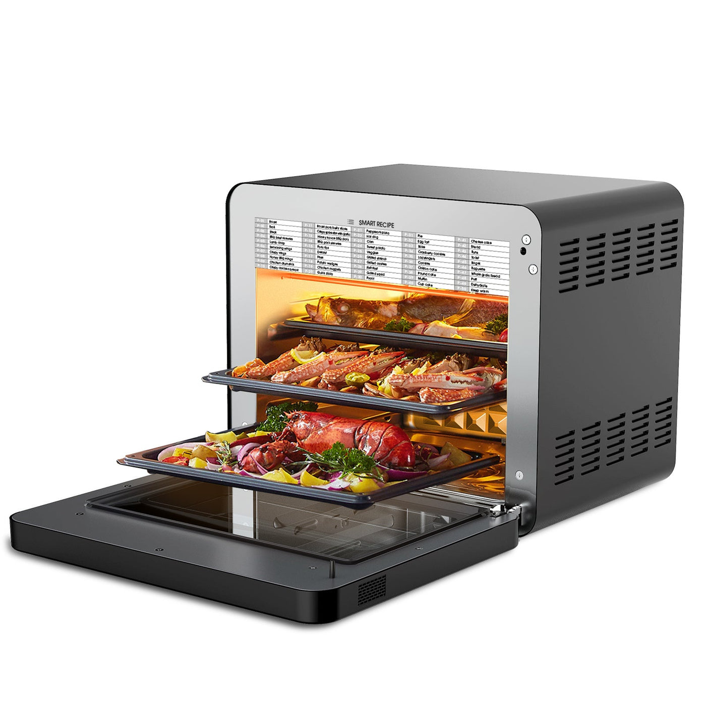 Geek Chef Steam Air Fryer Oven Combo 26 QT Convection Countertop
