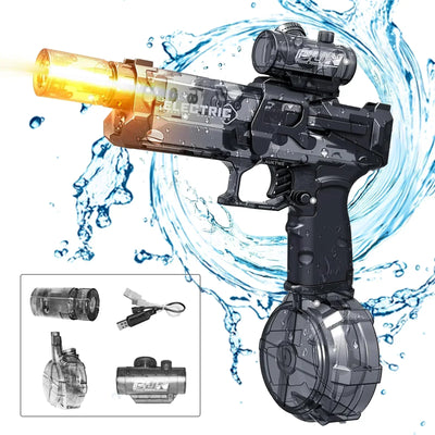 Powerful Electric Water Blaster With Long Range And LED Lights