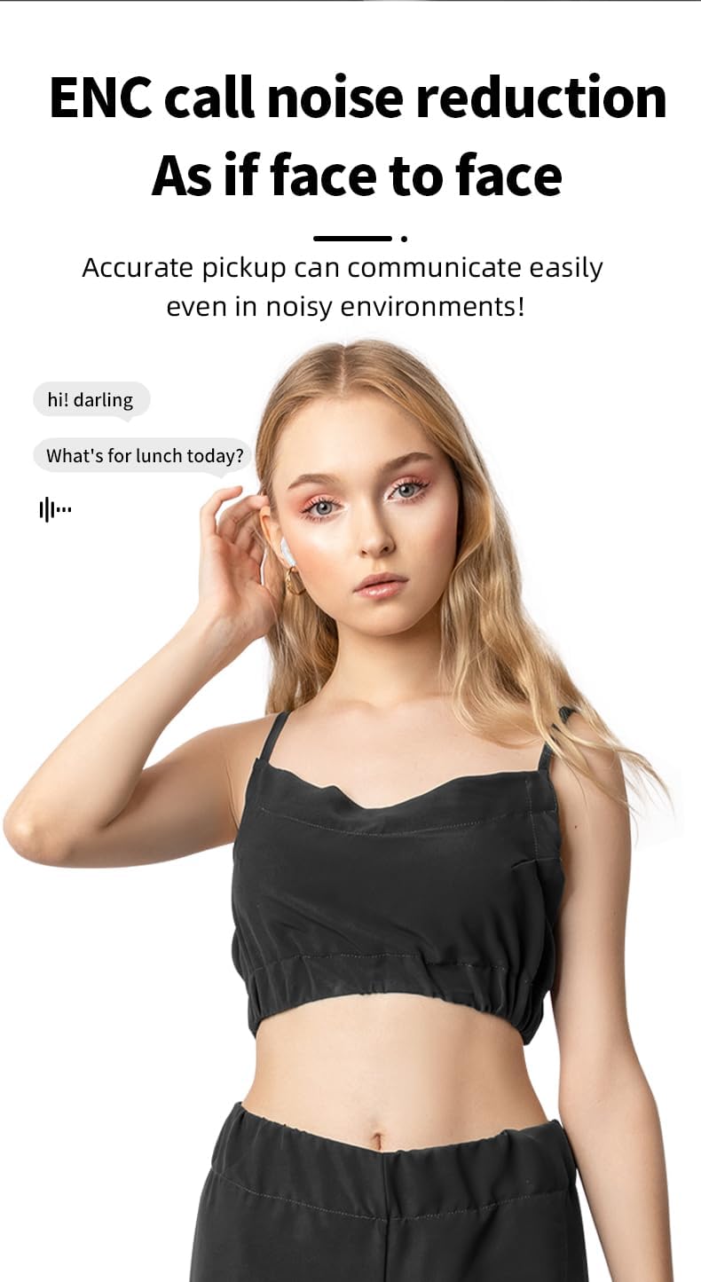 Wireless Earbuds With Touchscreen Control And Visible Display