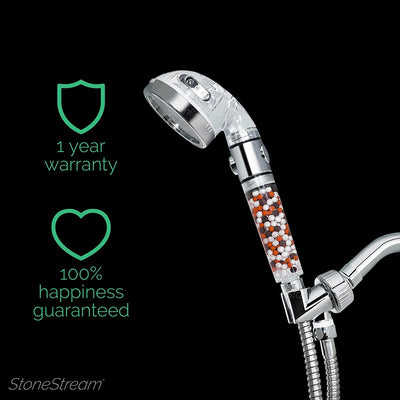High Pressure Water Softener Shower Head Eco Power Saving