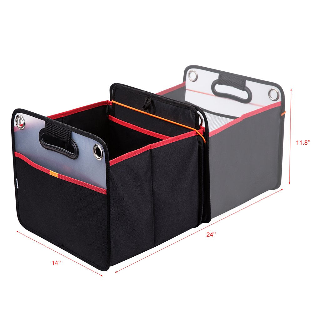 Car Trunk Organizer Portable Collapsible Storage For Grocery Cargo