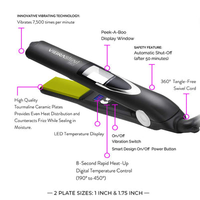 Ceramic Hair Straightener For Gentle Smooth Waves And Easy Glide