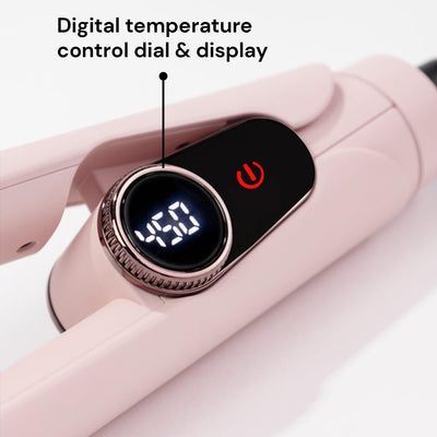 Titanium Curling Flat Iron For Smooth Versatile Styling