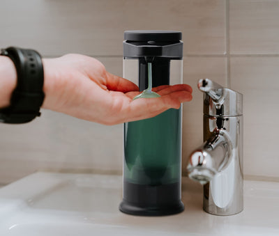 Automatic Liquid Soap Dispenser Rechargeable Touch-Free Kitchen Use