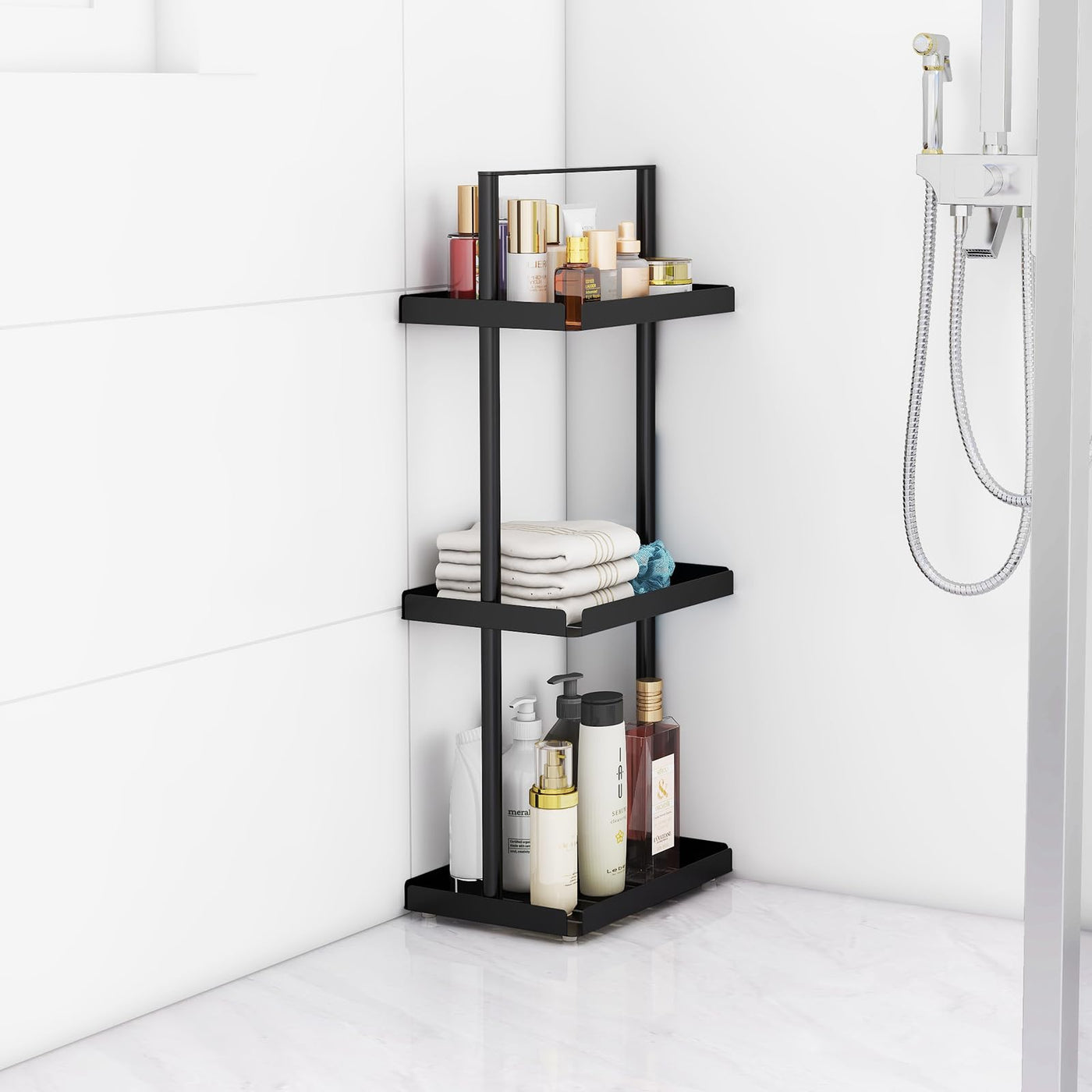 Shower Caddy Organizer Corner Shelf For Bathroom Storage