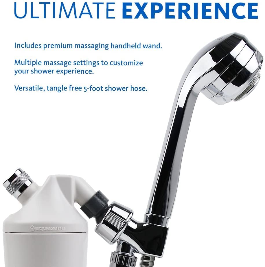 Filtered Shower Head With Handheld Wand WaterSense Certified