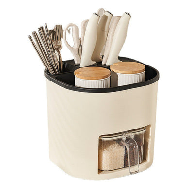 Kitchen Storage Holder Large Capacity Chopstick Spoon Cutlery Organizer
