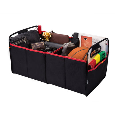 Car Trunk Organizer Portable Collapsible Storage For Grocery Cargo