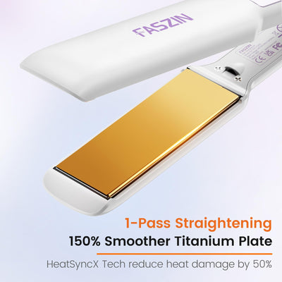 Hair Straightener Wide Plate 1.65 Inch For Smooth Styling