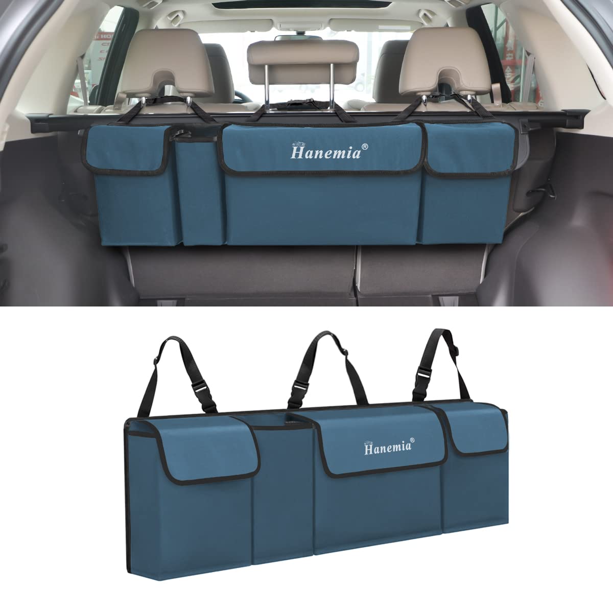 Car Trunk Organizer Waterproof Collapsible Storage Bag For SUV Truck MPV