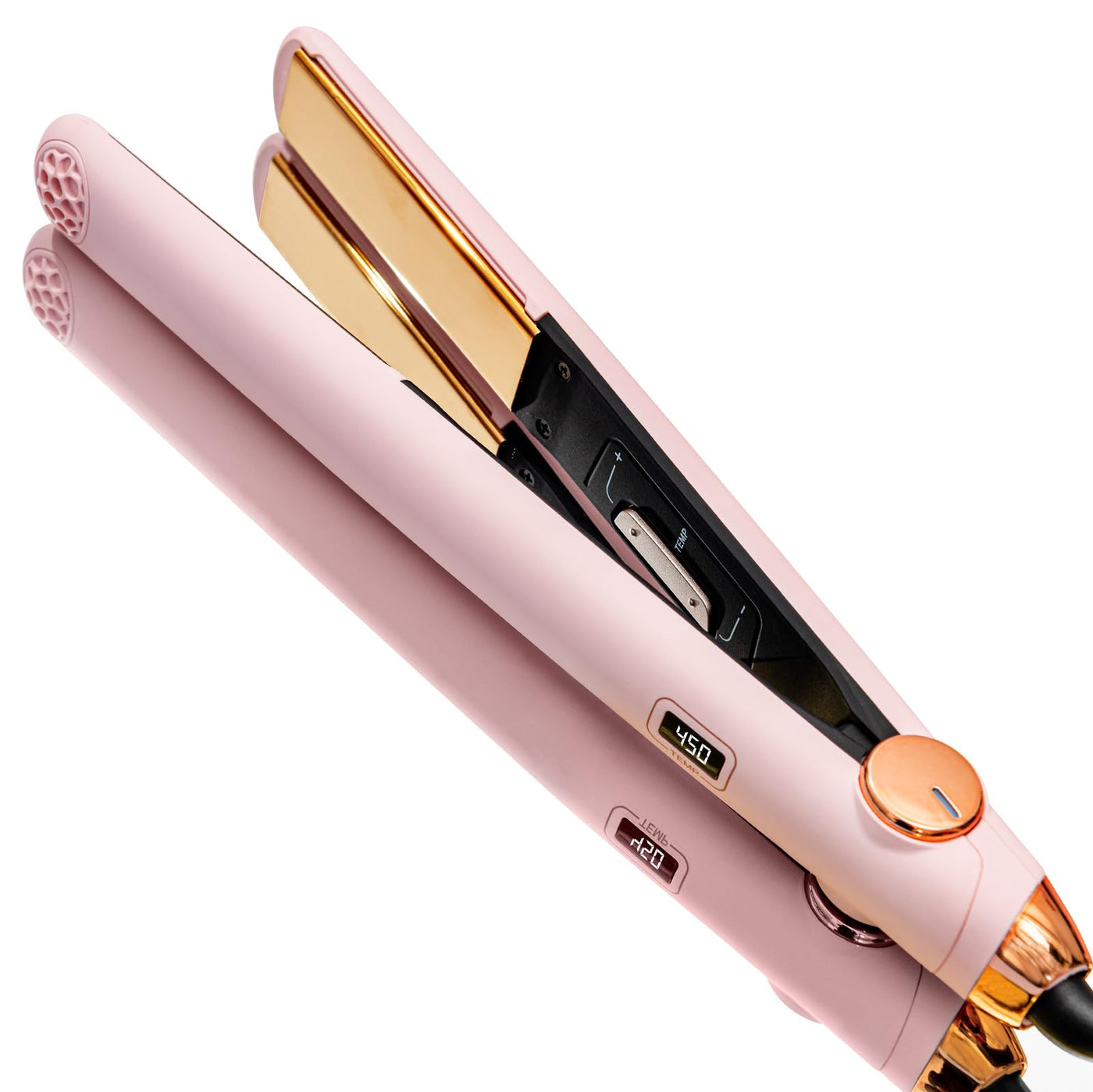 Hair Straightener And Curler 2 In 1 Fast Heating Styling Tool