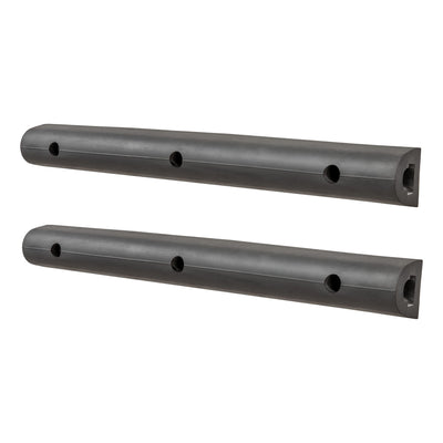 LUVERNE 20 Inch Rubber Bumper Guard Protector Strips 2-Pack