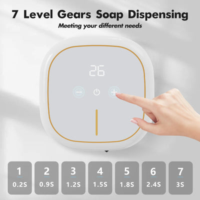 Automatic Liquid Soap Dispenser Wall Mount Touchless 16.9 Oz Capacity