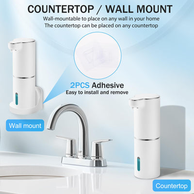 Automatic Foam Soap Dispenser Rechargeable Touchless Wall Mount