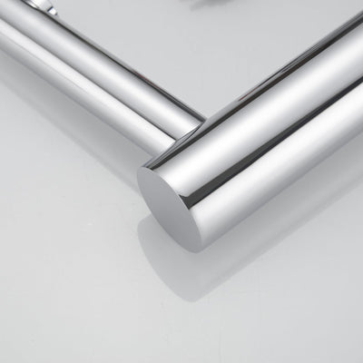 Chrome Touchless Bathroom Sink Faucet With Automatic Motion Sensor