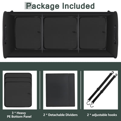 AOPHY Car Trunk Organizer Large Capacity Non Slip Bottom Strips
