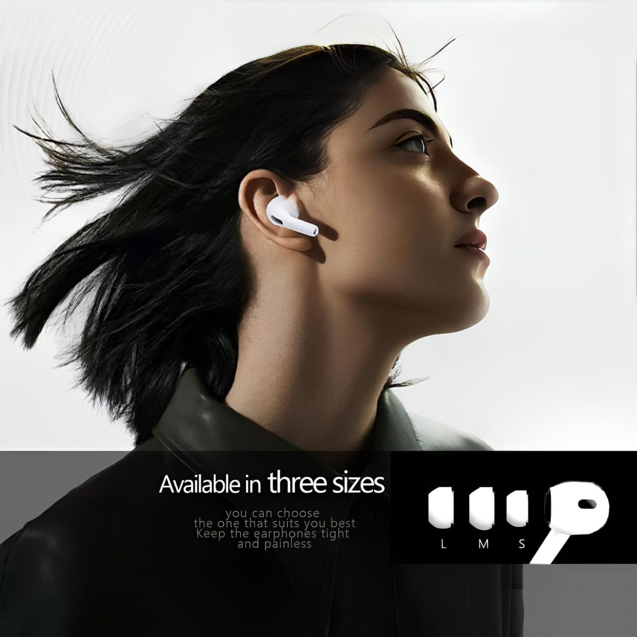 Wireless Earbuds With Touchscreen Control And Visible Display