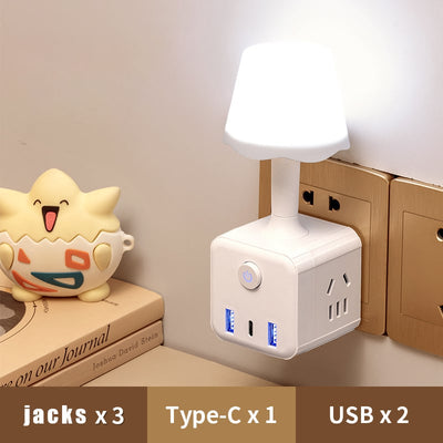 Remote Control LED Night Light Lamp With USB Adapter