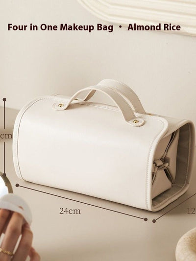 Folding Cosmetic Bag Large Capacity Waterproof Portable Travel Handbag