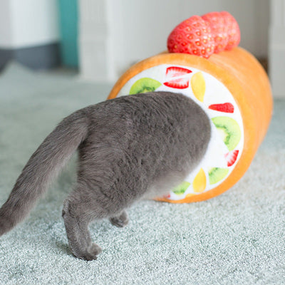 Cake Roll Cat House Soft Cozy Pet Bed For Cats