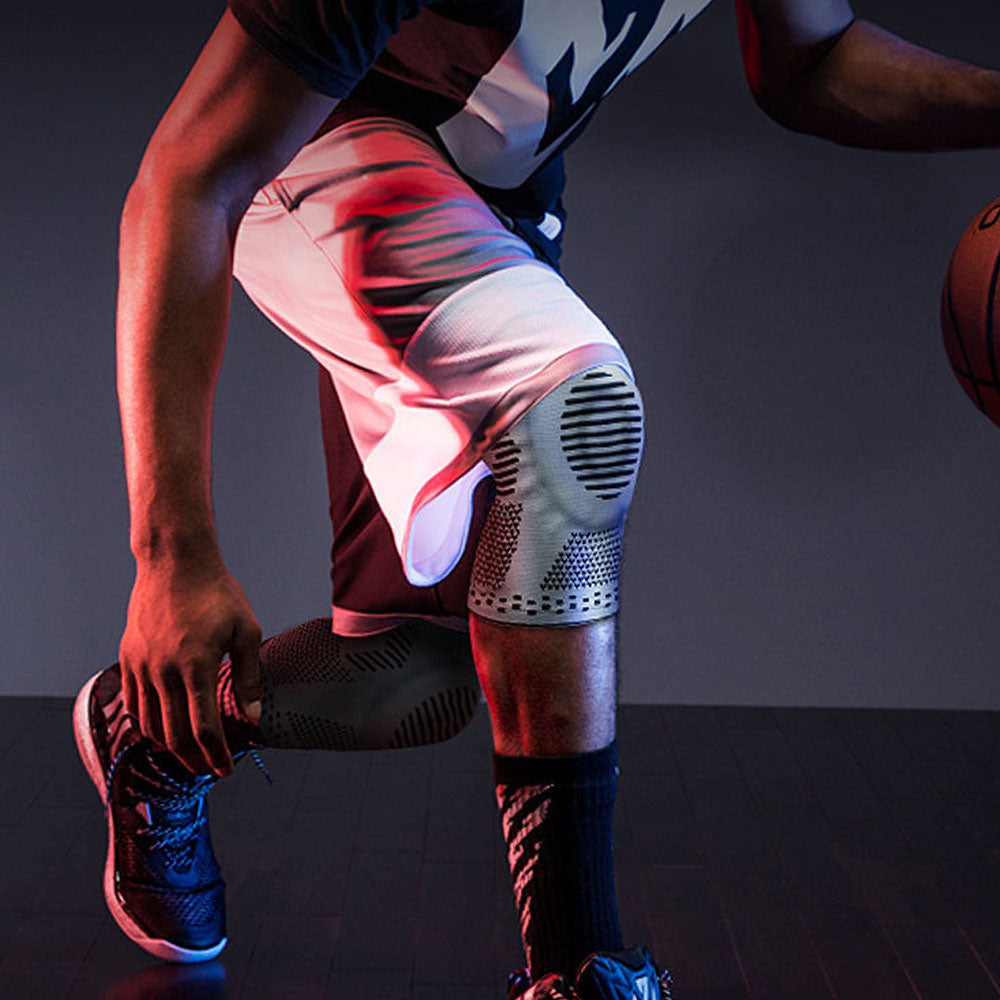 Knee Compression Sleeve Support Brace For Running Cycling Basketball Football